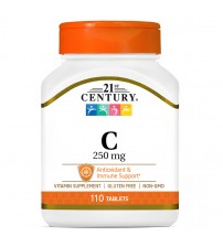 Вітамін C 21st Century Vitamin C 250mg 110tabs